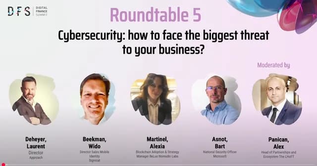 Brussels' Digital Finance Summit